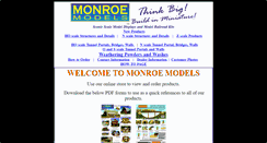 Desktop Screenshot of monroemodels.us